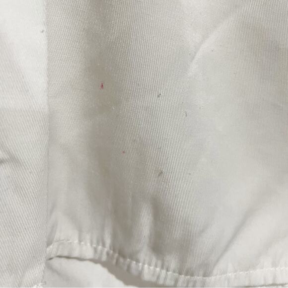 Contra Sensura Medium White Peasant Blouse Brazil Button Front Puff Sleeves - Picture 5 of 9